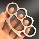 Color Guard Premium Metal Knuckle Duster Tiger Fist for Strength and Grip - Image 3