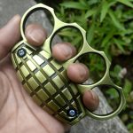TigerGuard Durable Brass Knuckle Duster Four-Finger Buckle for Protection – Bild 4