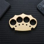 High-Performance Brass Knuckle Duster for Protection and Defense