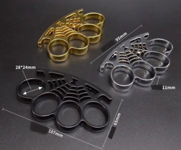 WebGuard Brass Knuckle Duster for Glass Shattering and Self-Defense - Imagen 2