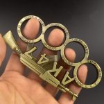 LifeGuard Four-Finger Metal Brass Duster Knuckle Tool