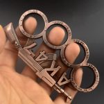 LifeGuard Four-Finger Metal Brass Duster Knuckle Tool - Image 13