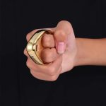 Alien-Inspired Brass Knuckle Duster for Portable Self-Defense and EDC - Image 3