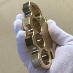 Sturdy Brass Knuckle Duster Portable Self-Defense Tool - Imagen 8