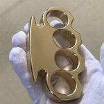 Sturdy Brass Knuckle Duster Portable Self-Defense Tool - Imagen 10