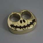 Pumpkin Shape Brass Knuckle Duster Personal Defense Tool - Image 3