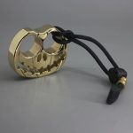 Pumpkin Shape Brass Knuckle Duster Personal Defense Tool - Image 2