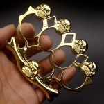 Reliable Metal Brass Knuckle Duster Four Finger Protection Gear - immagine 4