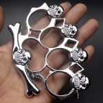Reliable Metal Brass Knuckle Duster Four Finger Protection Gear - immagine 5