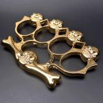 Reliable Metal Brass Knuckle Duster Four Finger Protection Gear - immagine 6