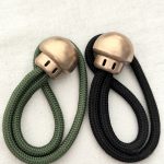 Solid Brass Knuckle Mushroom Pendant DIY Knife Tool - Image 6