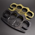 Solid Grip Brass Knuckle Duster for Outdoor Protection - Image 12