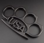 USAEdge Brass Knuckle Duster for EDC and Emergency Glass Shattering - Imagen 4