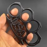 USAEdge Brass Knuckle Duster for EDC and Emergency Glass Shattering - Imagen 7