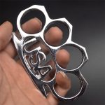 USAEdge Brass Knuckle Duster for EDC and Emergency Glass Shattering