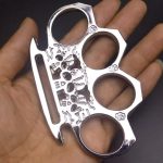 GhostGuard Solid Brass Knuckle Duster for Self-Defense and Glass Breaking - Image 8