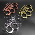 GhostGuard Solid Brass Knuckle Duster for Self-Defense and Glass Breaking - Image 10