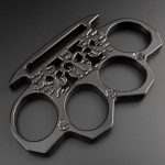 GhostGuard Solid Brass Knuckle Duster for Self-Defense and Glass Breaking - Image 11