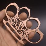GhostGuard Solid Brass Knuckle Duster for Self-Defense and Glass Breaking - Image 3