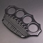 StealthGuard Heavy-Duty Brass Knuckle Duster for EDC Defense