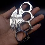 NinjaGuard Brass Knuckle Duster for Personal Protection and Fitness - Image 5