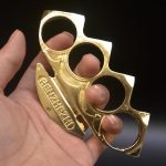 NinjaGuard Brass Knuckle Duster for Personal Protection and Fitness - Image 2
