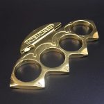 NinjaGuard Brass Knuckle Duster for Personal Protection and Fitness - Image 3