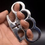Ring Guard 4-Finger Brass Knuckles Duster for EDC Defense - Image 7