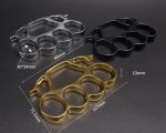 Brass Knuckles Duster for EDC Use with Window Breaking Capability - Image 9