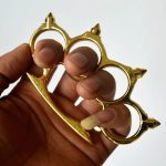 Self-Defense Hedgehog Brass Knuckles Duster Designed for EDC Use - Image 2