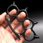 Self-Defense Hedgehog Brass Knuckles Duster Designed for EDC Use - Image 5