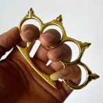 Self-Defense Hedgehog Brass Knuckles Duster Designed for EDC Use - Image 6