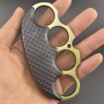 Blom Brass Knuckle Duster for Everyday Carry and Self-Defense - Image 8