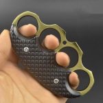 Blom Brass Knuckle Duster for Everyday Carry and Self-Defense