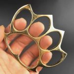 Solid Brass Knuckles Duster Assassins for Everyday Carry Protection - Image 8
