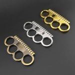 Solid Brass Ninja Knuckles Duster for Everyday Carry and Protection - Image 5