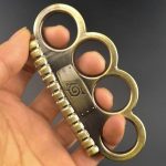 Solid Brass Ninja Knuckles Duster for Everyday Carry and Protection - Image 7