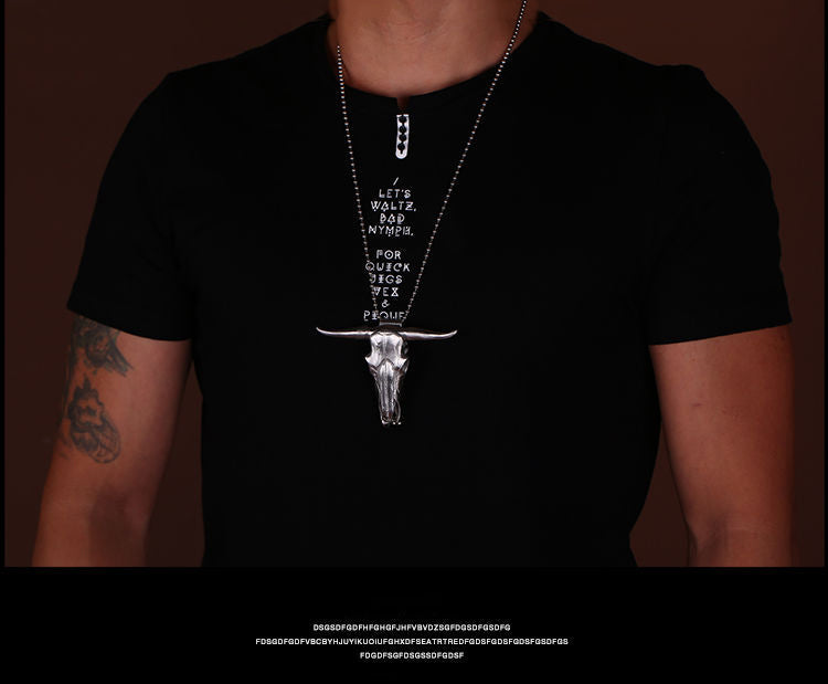 EDC Tool Bullhead Pocket Knife with Keychain Backpack Charm - Image 6