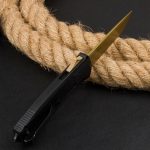 Nylon Handle Carbon Fiber Knife for Outdoor Hunting and Pocket EDC Use - immagine 2