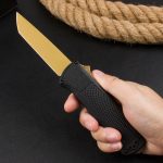 Nylon Handle Carbon Fiber Knife for Outdoor Hunting and Pocket EDC Use - immagine 4