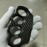 Ultra-Lightweight Carbon Knuckle Duster Defense Plate - Image 5