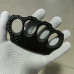 Ultra-Lightweight Carbon Knuckle Duster Defense Plate