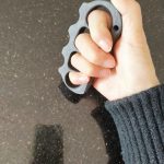 Lightweight Carbon Fiber Knuckle Duster Four-Finger Protector - Image 6
