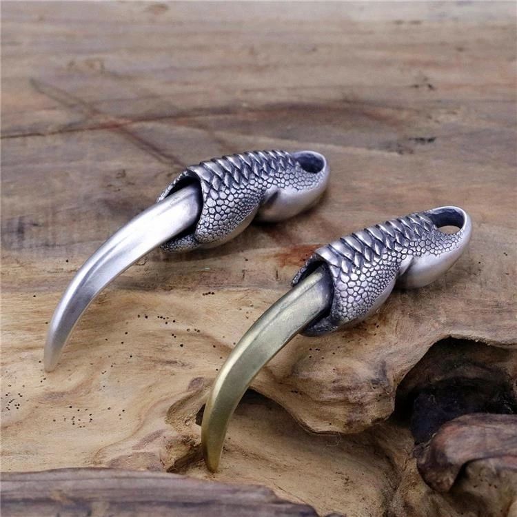 Claw Pendant Necklace Self-Defense EDC Tool and Backpack Decoration - Image 4