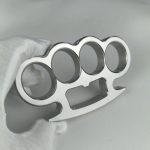 Classic Steel Knuckle Duster with Window Breaking Feature for EDC - Image 2