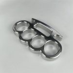 Classic Steel Knuckle Duster with Window Breaking Feature for EDC