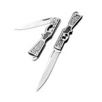 Unique Mini Folding Knife Keychain Pendant with Hidden Blade - immagine 5