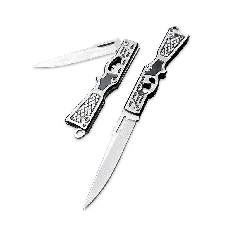 Unique Mini Folding Knife Keychain Pendant with Hidden Blade - immagine 5