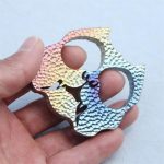 Titanium Dog Head Knuckle Duster for Everyday Carry Self-Defense - Image 3