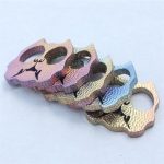 Titanium Dog Head Knuckle Duster for Everyday Carry Self-Defense - Image 5